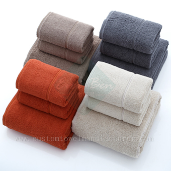 China Cotton hotel bath towels Exporter